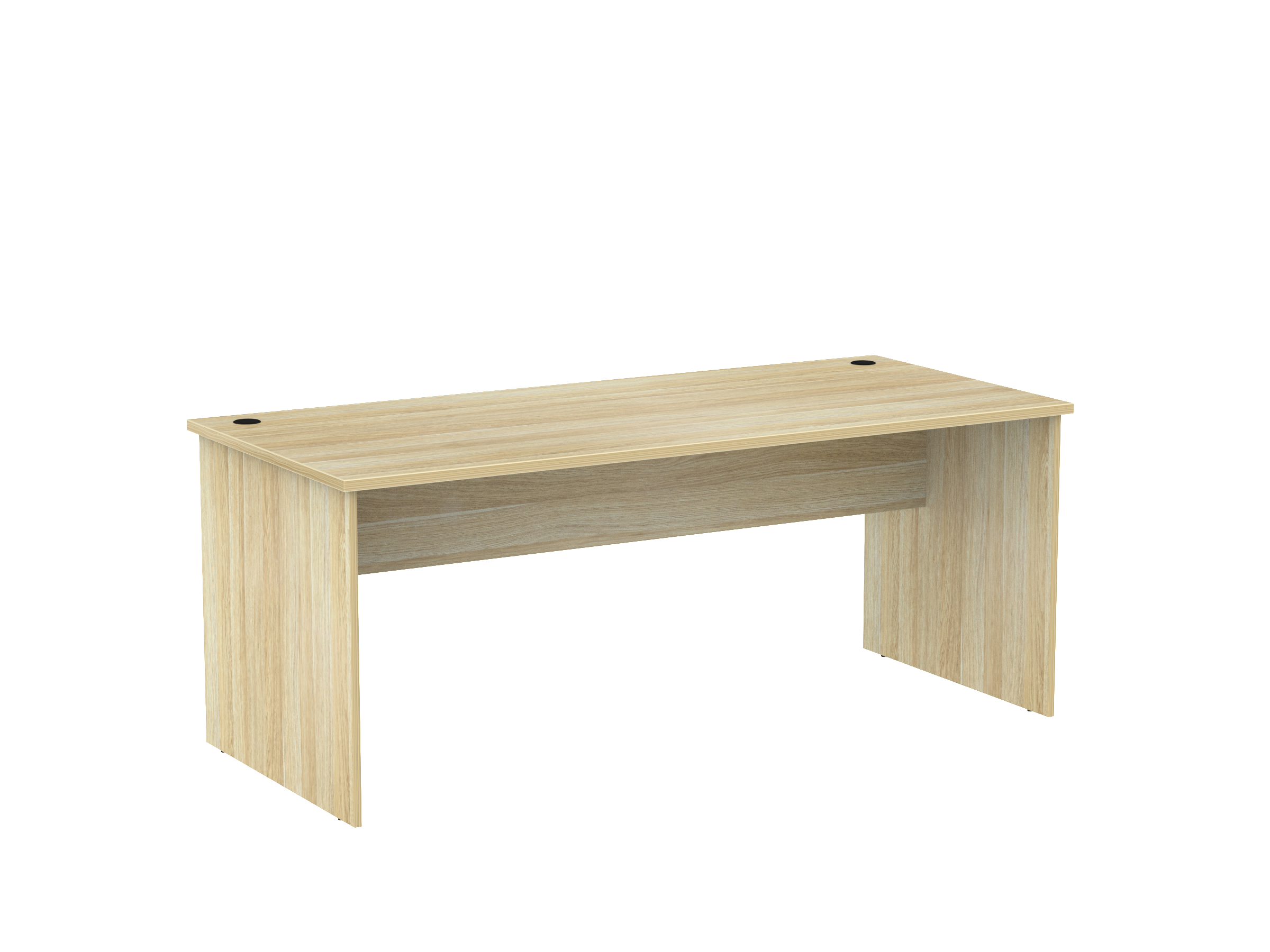 Knights Cubit Slab End Fixed Height Desk 1200, 1500 & 1800 Range ...
