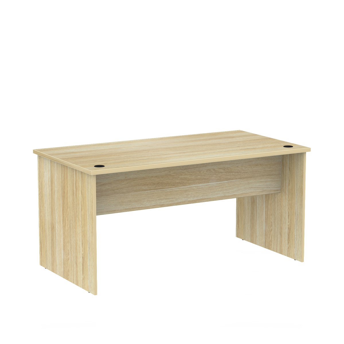 Knights Cubit Slab Fixed Height Desk 1200, 1500 & 1800 Range