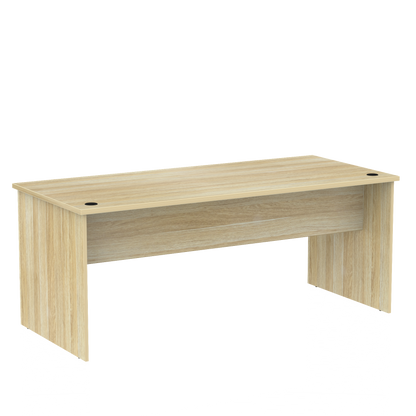 Knights Cubit Slab Fixed Height Desk 1200, 1500 & 1800 Range