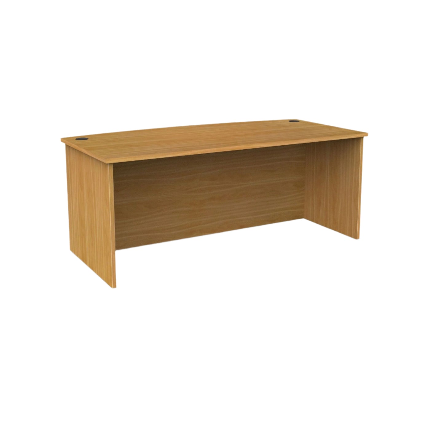 Knights Ergoplan Bow-Front Desk 1800