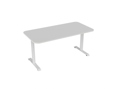 Knights Haven Fixed Desk 100mm Radius Corners 1200, 1500, 1600 & 1800 Range