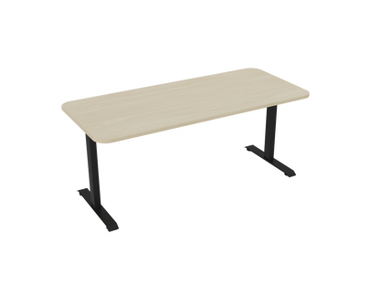 Knights Haven Fixed Desk 100mm Radius Corners 1200, 1500, 1600 & 1800 Range