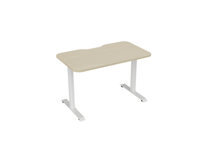 Knights Haven Fixed Desk Scallop & 100mm Radius Corners 1200, 1500, 1600 & 1800 Range