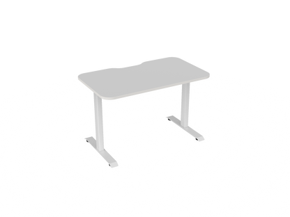 Knights Haven Fixed Desk Scallop & 100mm Radius Corners 1200, 1500, 1600 & 1800 Range