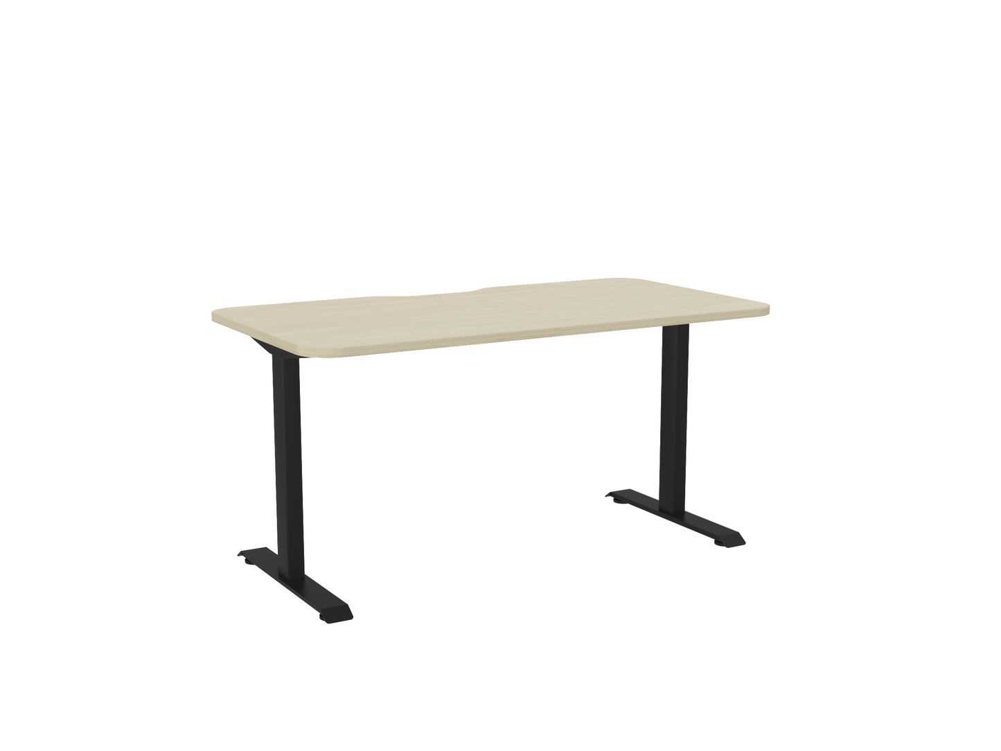 Knights Haven Fixed Desk Scallop & 100mm Radius Corners 1200, 1500, 1600 & 1800 Range