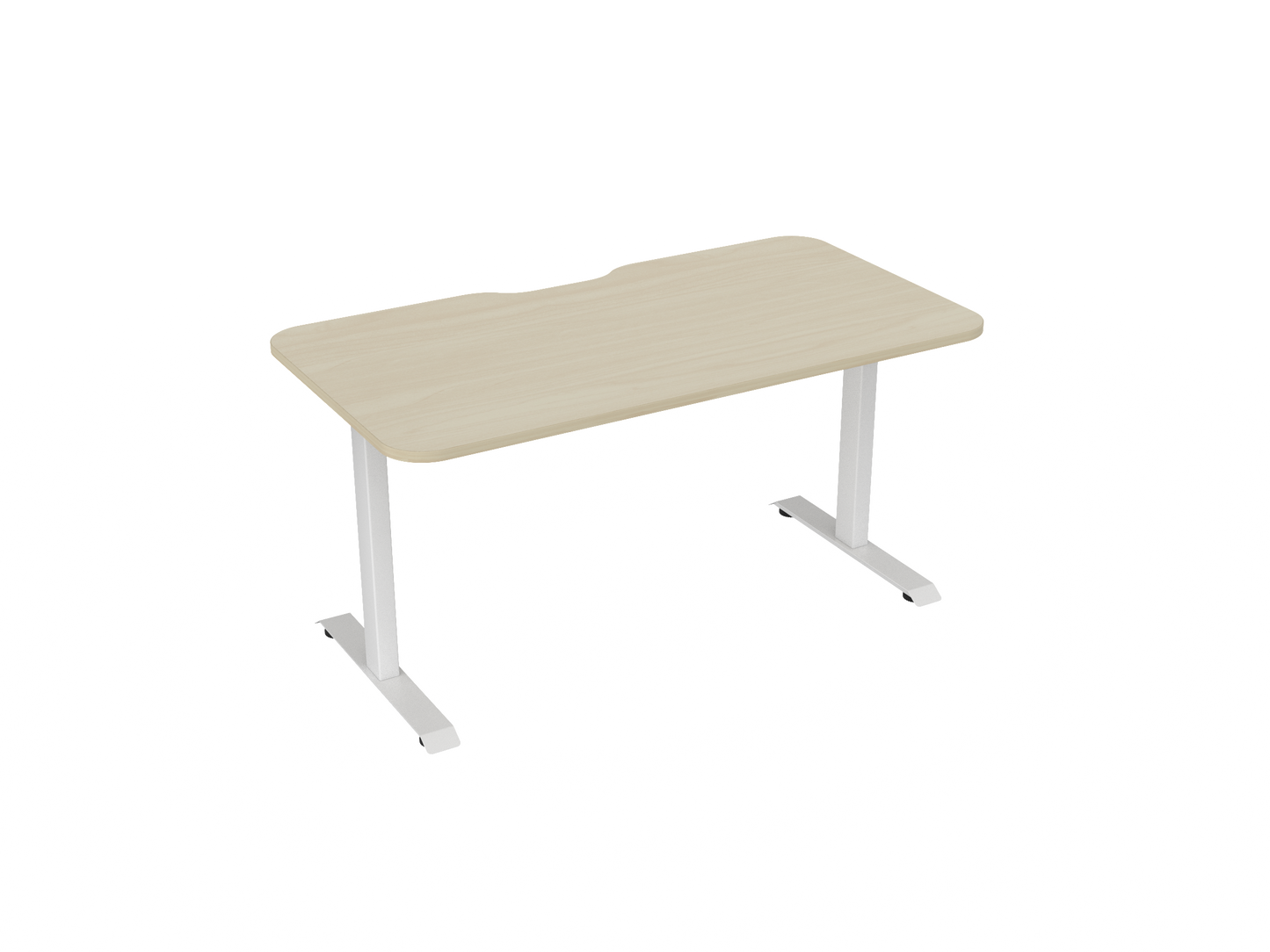 Knights Haven Fixed Desk Scallop & 100mm Radius Corners 1200, 1500, 1600 & 1800 Range