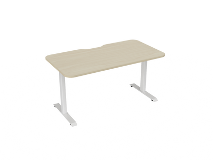 Knights Haven Fixed Desk Scallop & 100mm Radius Corners 1200, 1500, 1600 & 1800 Range