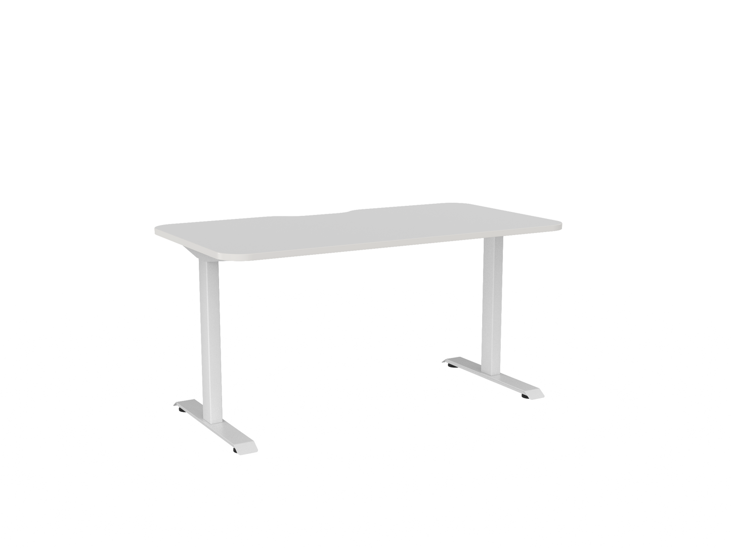Knights Haven Fixed Desk Scallop & 100mm Radius Corners 1200, 1500, 1600 & 1800 Range