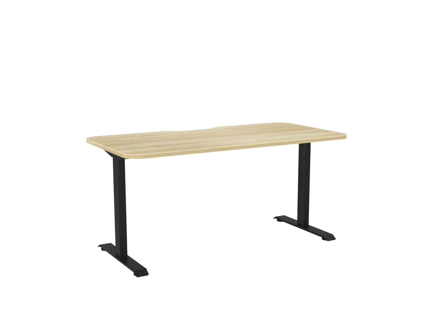 Knights Haven Fixed Desk Scallop & 100mm Radius Corners 1200, 1500, 1600 & 1800 Range