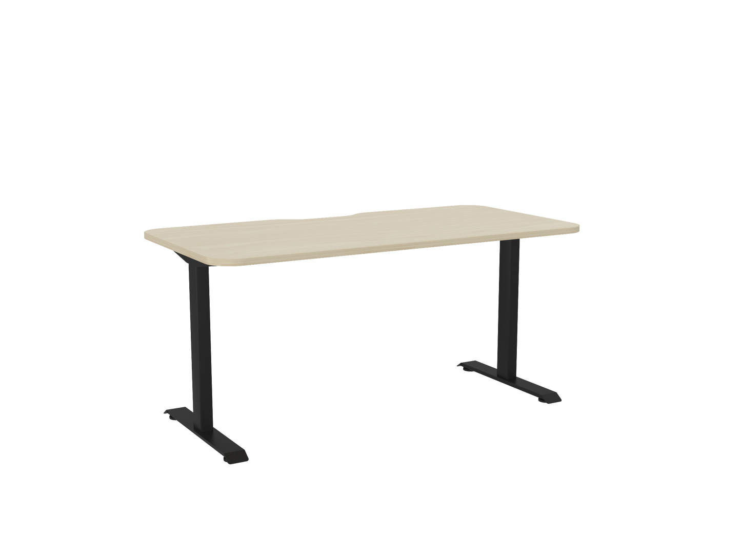 Knights Haven Fixed Desk Scallop & 100mm Radius Corners 1200, 1500, 1600 & 1800 Range