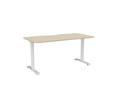 Knights Haven Fixed Desk Scallop & 100mm Radius Corners 1200, 1500, 1600 & 1800 Range