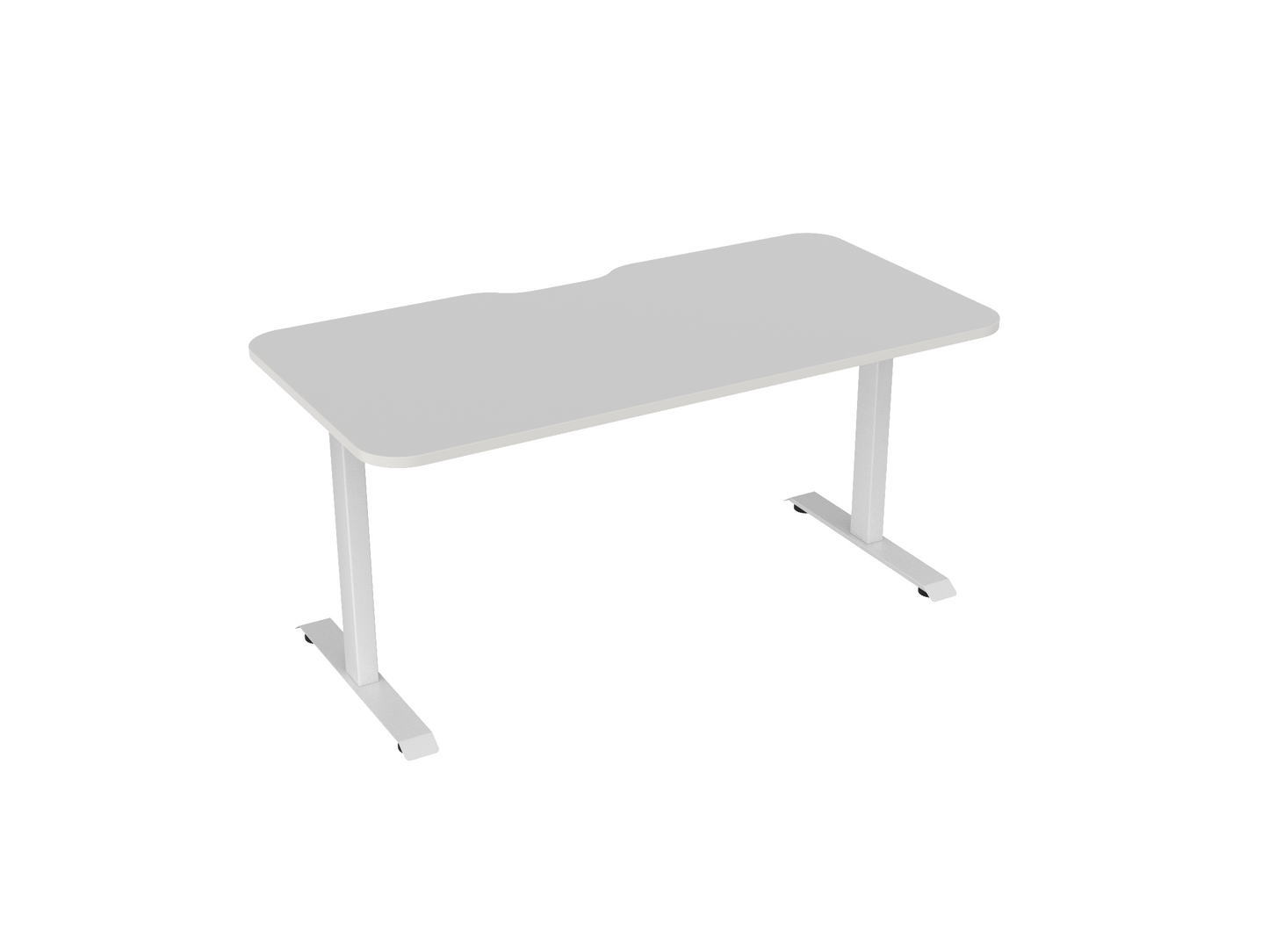 Knights Haven Fixed Desk Scallop & 100mm Radius Corners 1200, 1500, 1600 & 1800 Range