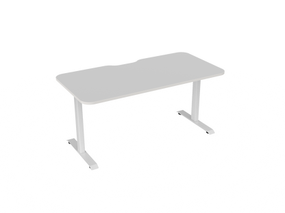 Knights Haven Fixed Desk Scallop & 100mm Radius Corners 1200, 1500, 1600 & 1800 Range