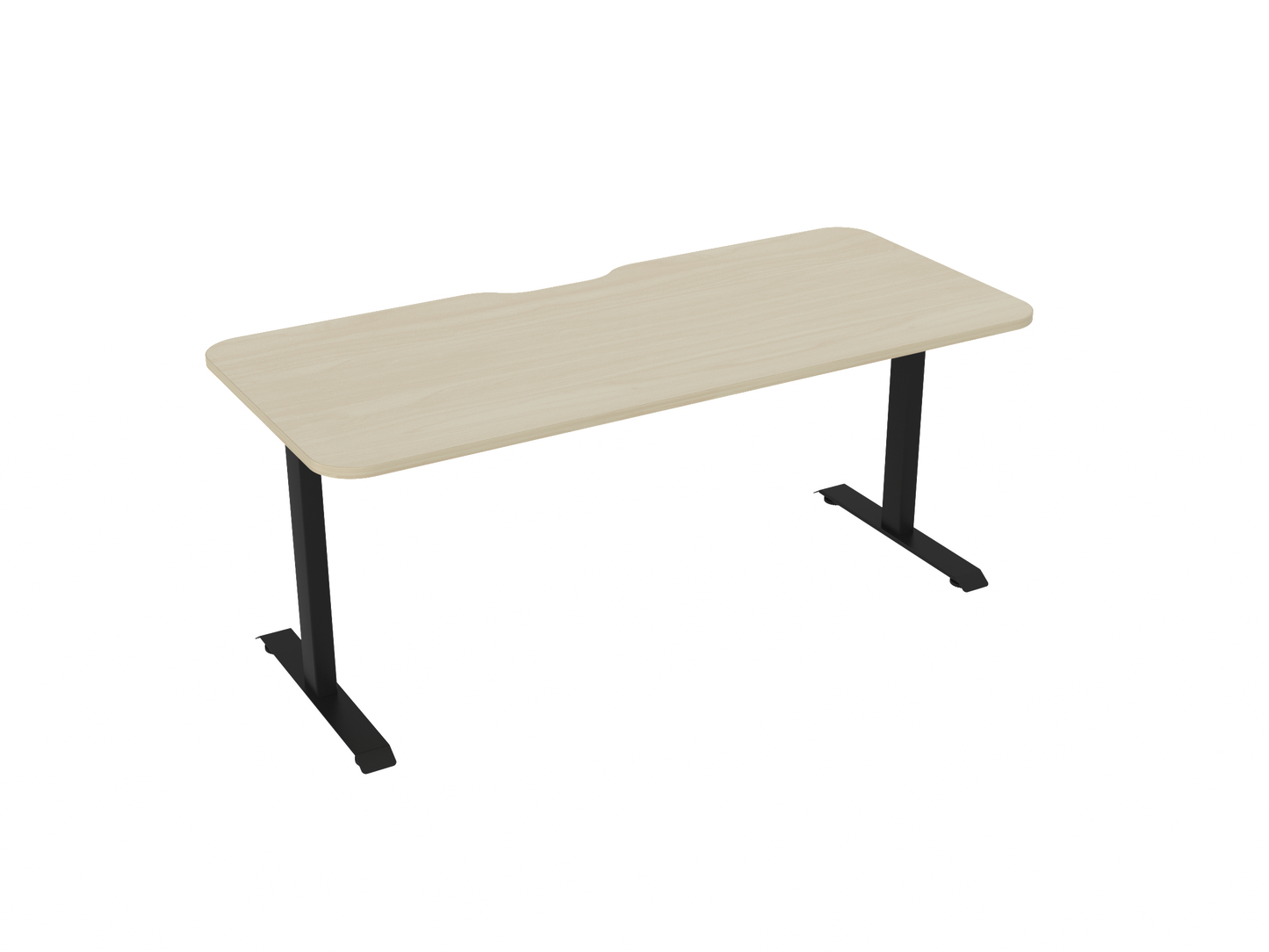 Knights Haven Fixed Desk Scallop & 100mm Radius Corners 1200, 1500, 1600 & 1800 Range