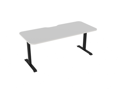Knights Haven Fixed Desk Scallop & 100mm Radius Corners 1200, 1500, 1600 & 1800 Range