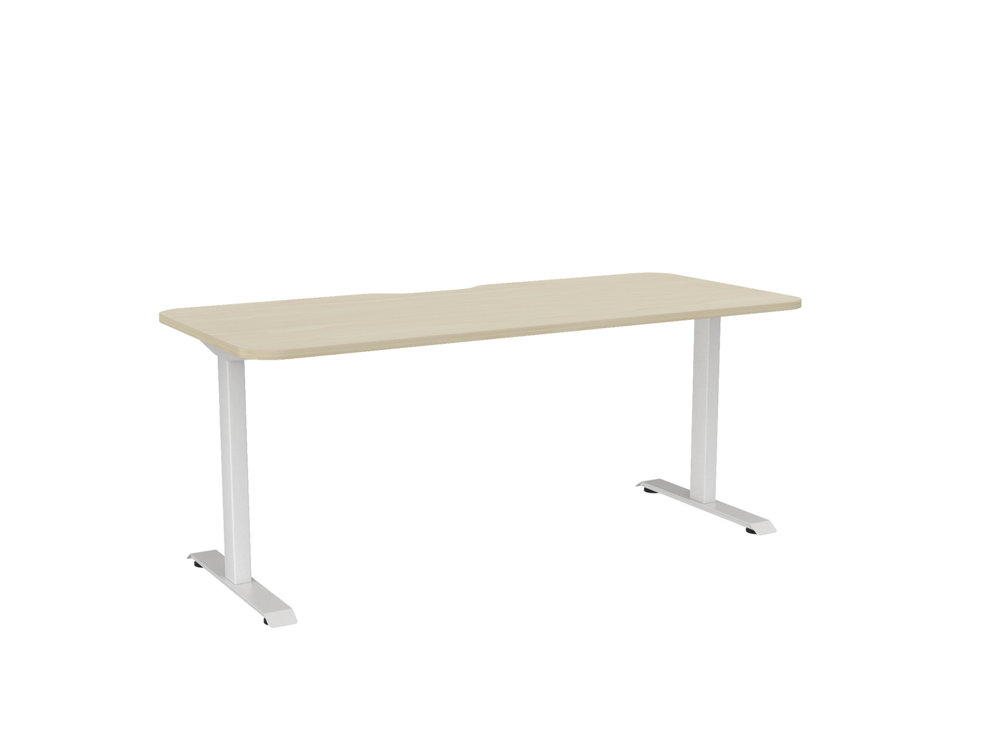 Knights Haven Fixed Desk Scallop & 100mm Radius Corners 1200, 1500, 1600 & 1800 Range