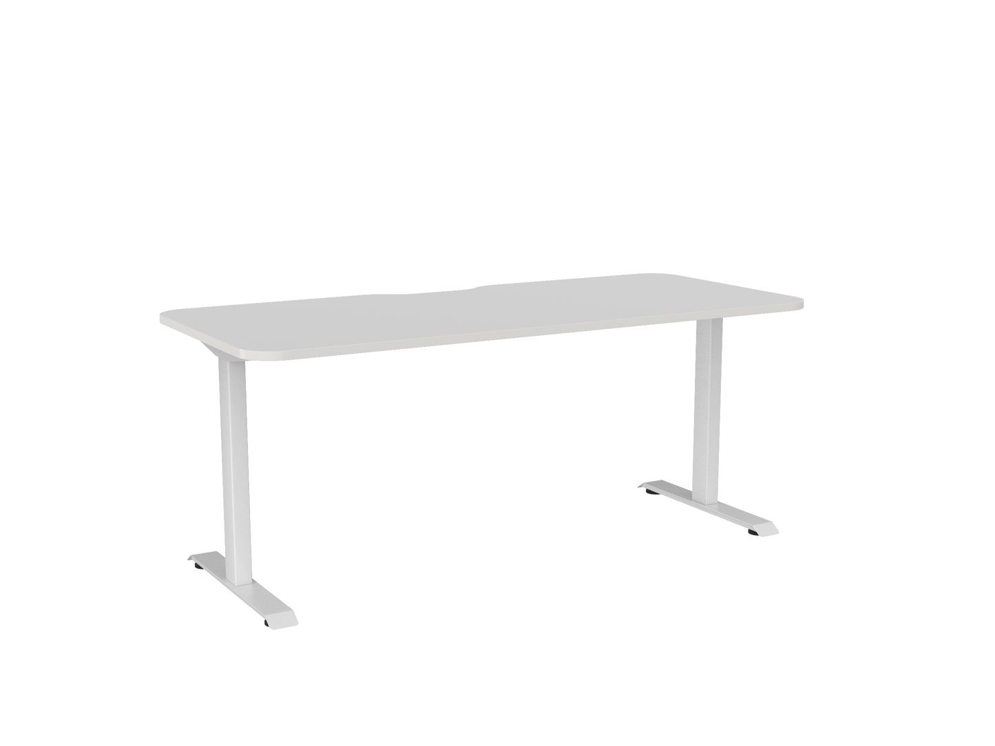 Knights Haven Fixed Desk Scallop & 100mm Radius Corners 1200, 1500, 1600 & 1800 Range