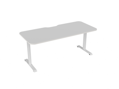 Knights Haven Fixed Desk Scallop & 100mm Radius Corners 1200, 1500, 1600 & 1800 Range