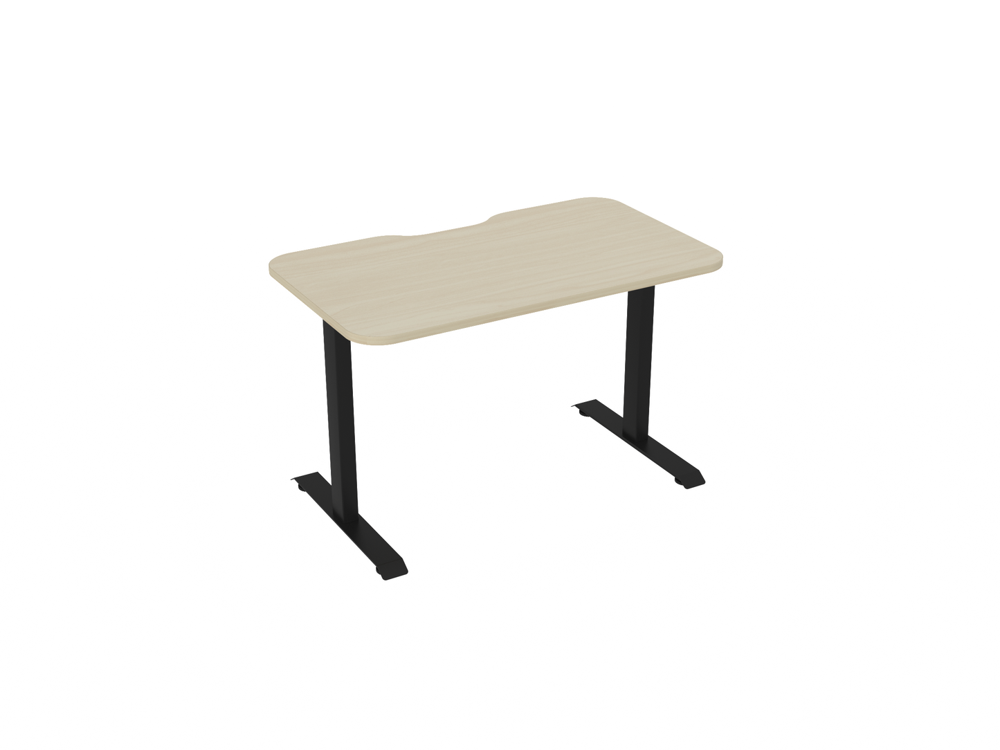 Knights Haven Fixed Desk Scallop & 100mm Radius Corners 1200, 1500, 1600 & 1800 Range