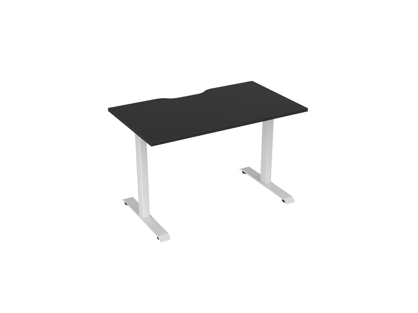 Knights Haven Fixed Desk - Scallop 1200, 1500, 1600 & 1800 Range