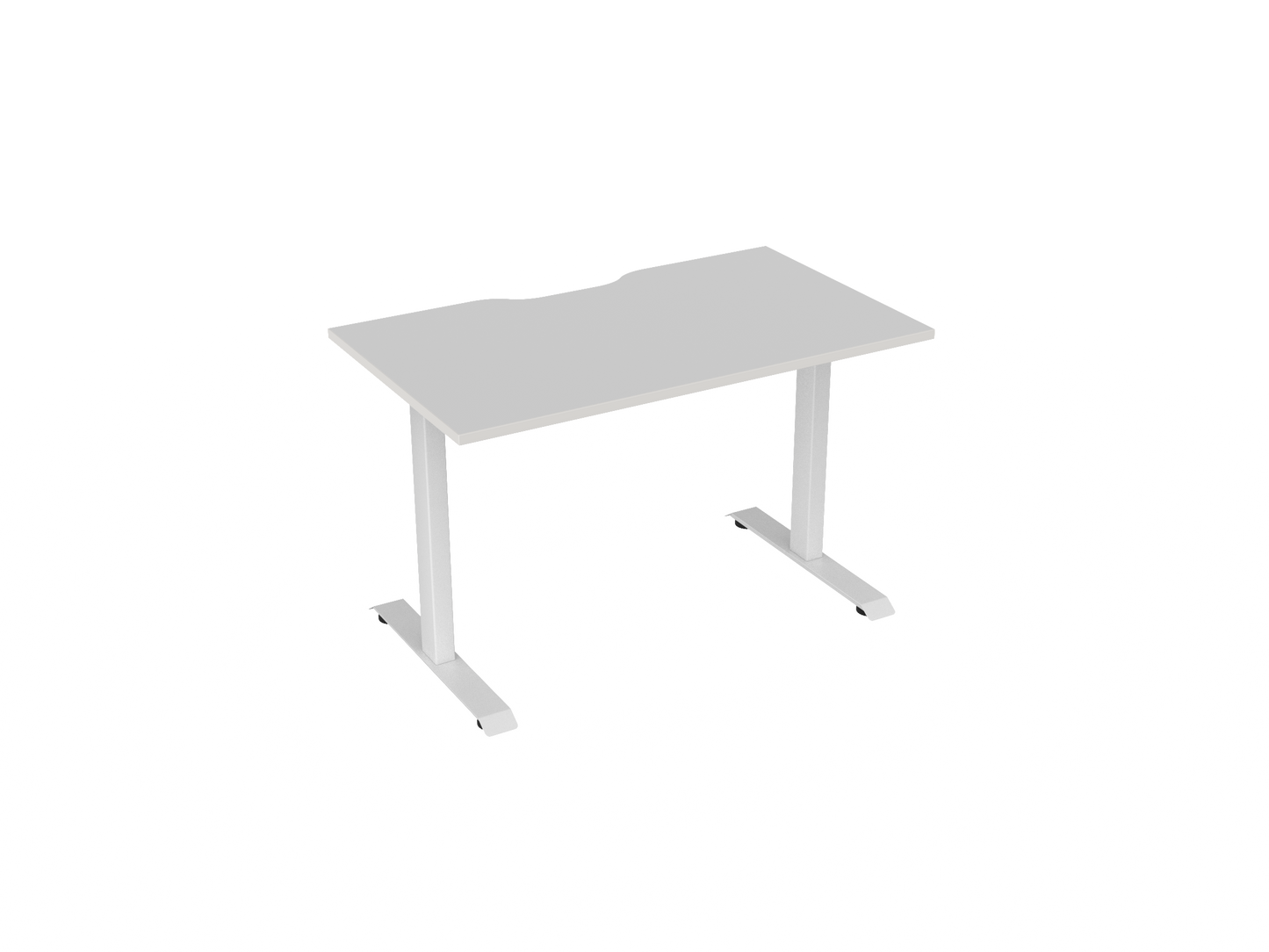 Knights Haven Fixed Desk - Scallop 1200, 1500, 1600 & 1800 Range