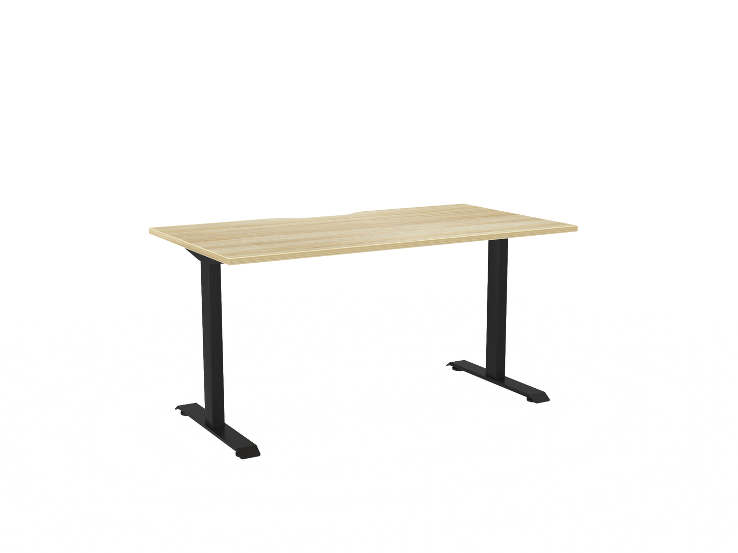 Knights Haven Fixed Desk - Scallop 1200, 1500, 1600 & 1800 Range