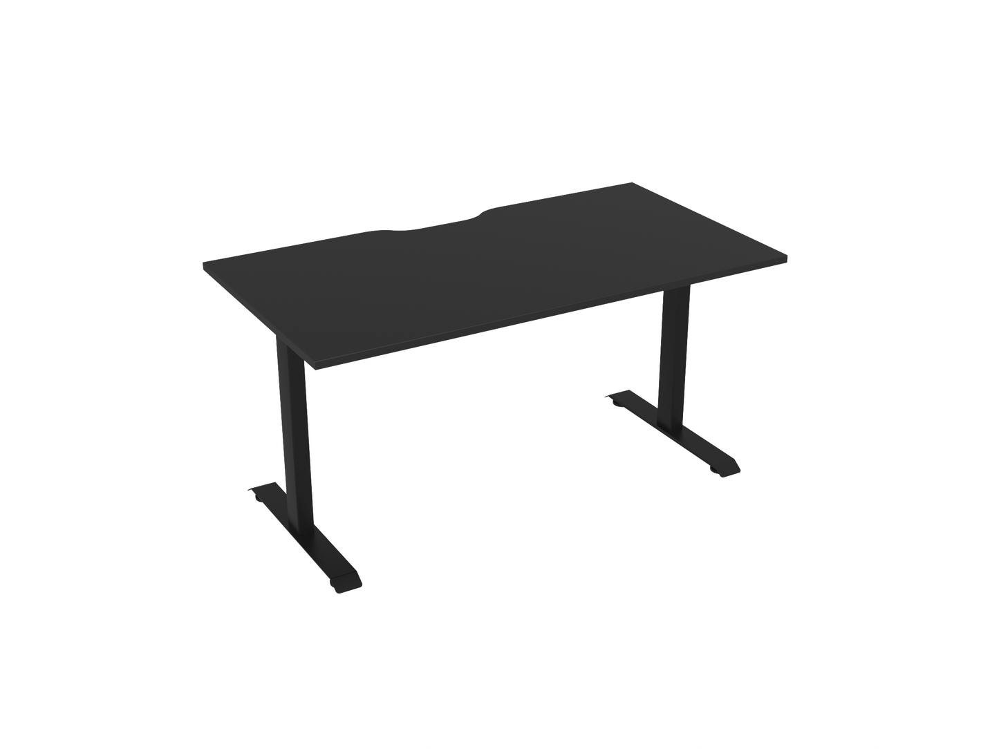 Knights Haven Fixed Desk - Scallop 1200, 1500, 1600 & 1800 Range
