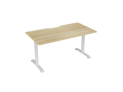 Knights Haven Fixed Desk - Scallop 1200, 1500, 1600 & 1800 Range