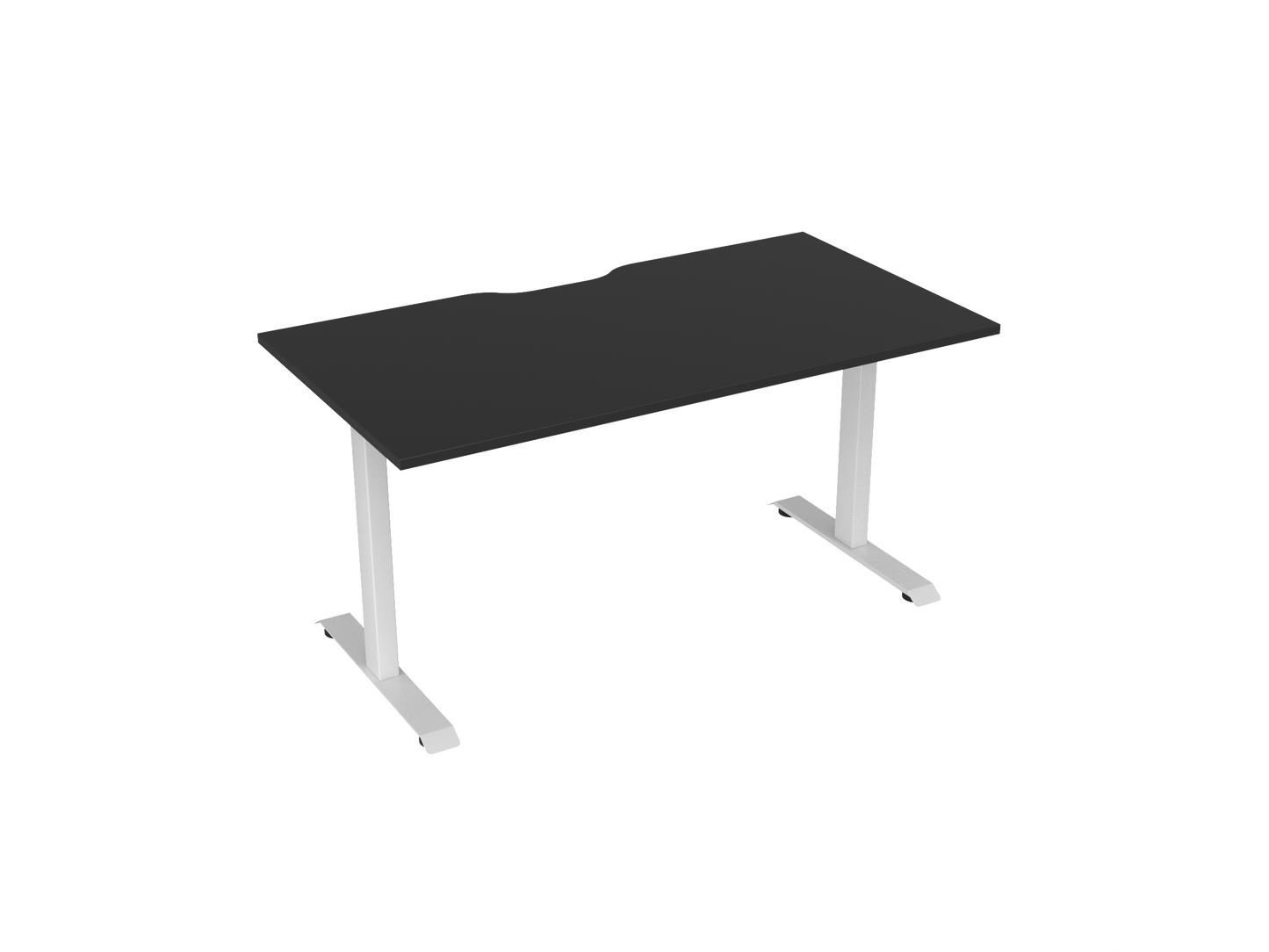 Knights Haven Fixed Desk - Scallop 1200, 1500, 1600 & 1800 Range
