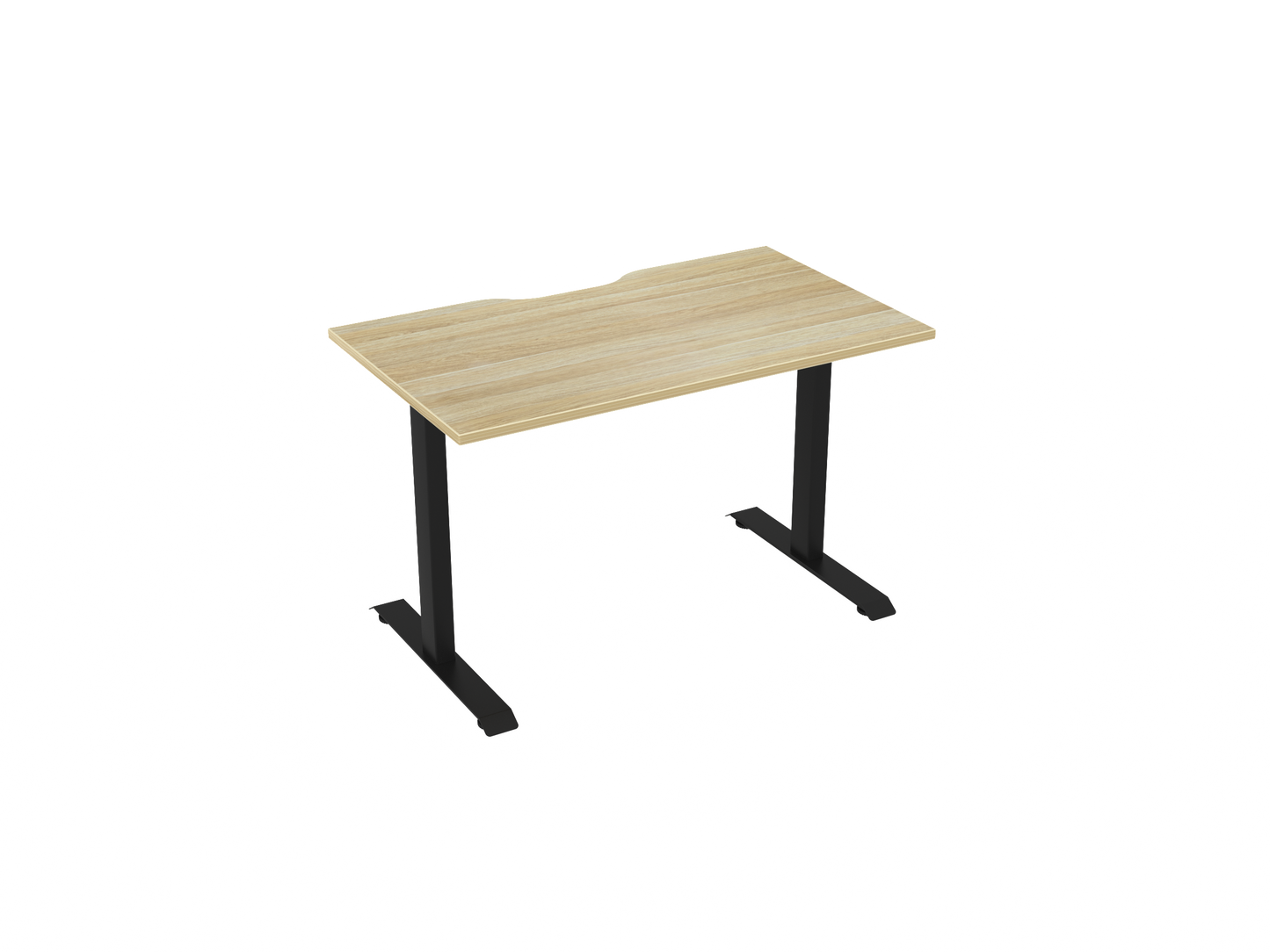 Knights Haven Fixed Desk - Scallop 1200, 1500, 1600 & 1800 Range