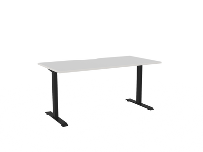 Knights Haven Fixed Desk - Scallop 1200, 1500, 1600 & 1800 Range