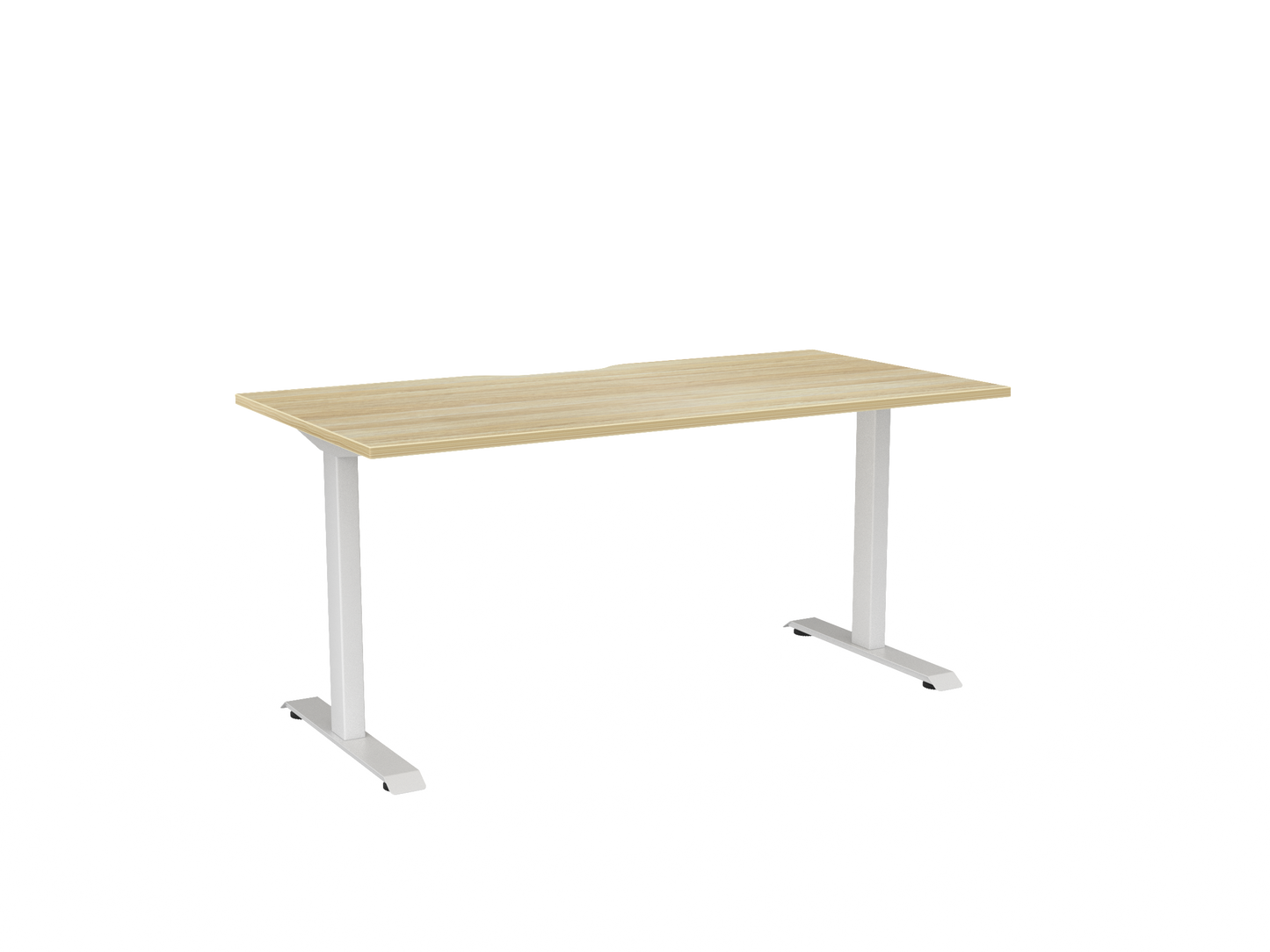 Knights Haven Fixed Desk - Scallop 1200, 1500, 1600 & 1800 Range