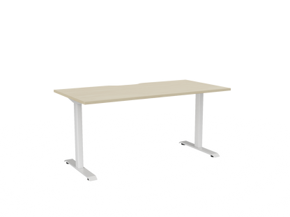 Knights Haven Fixed Desk - Scallop 1200, 1500, 1600 & 1800 Range