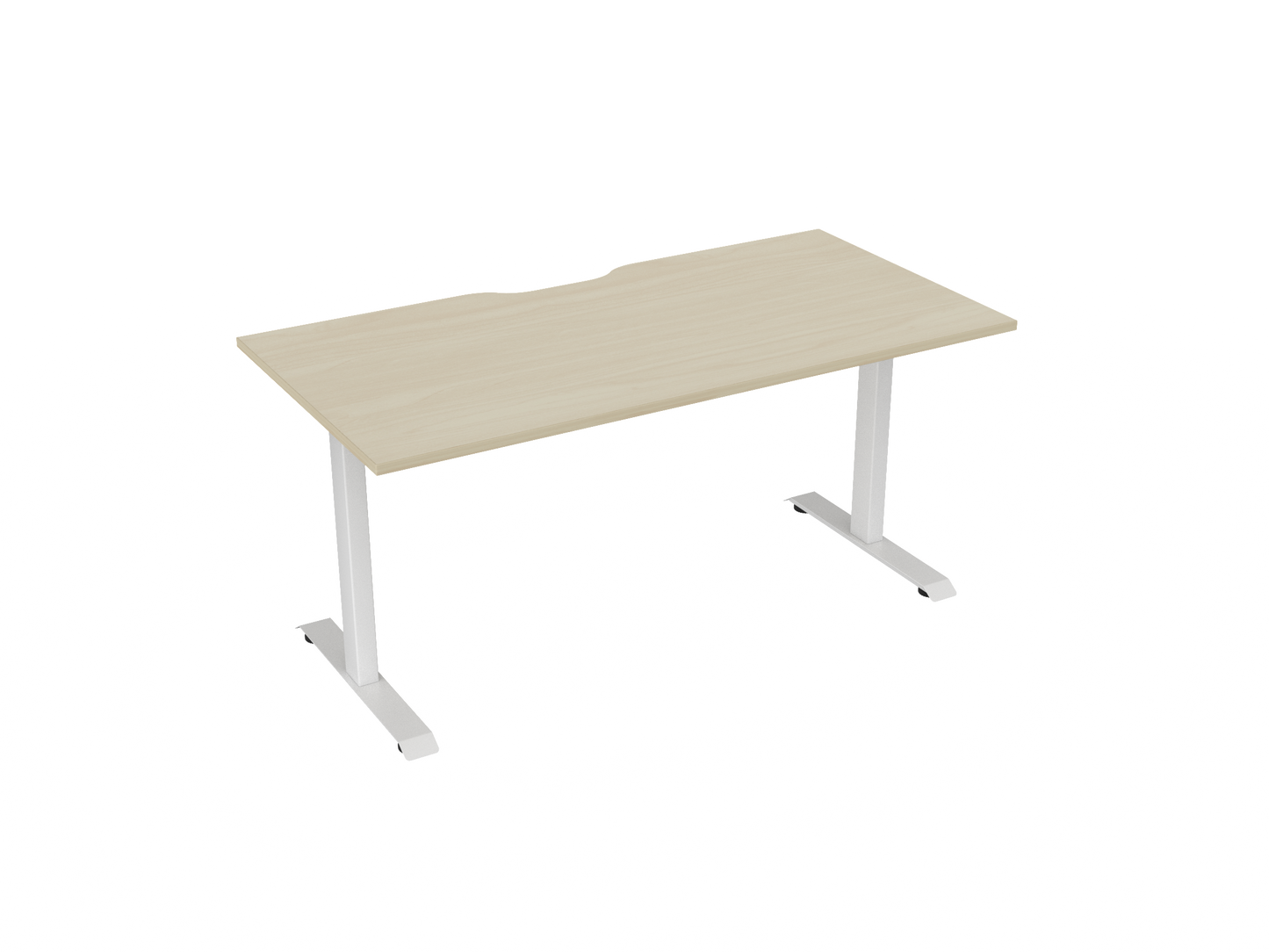 Knights Haven Fixed Desk - Scallop 1200, 1500, 1600 & 1800 Range