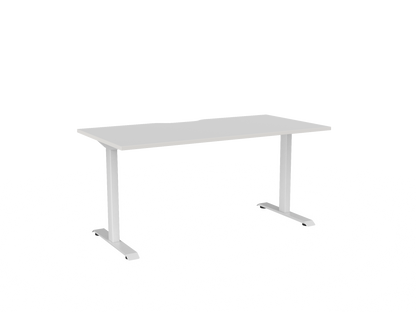 Knights Haven Fixed Desk - Scallop 1200, 1500, 1600 & 1800 Range