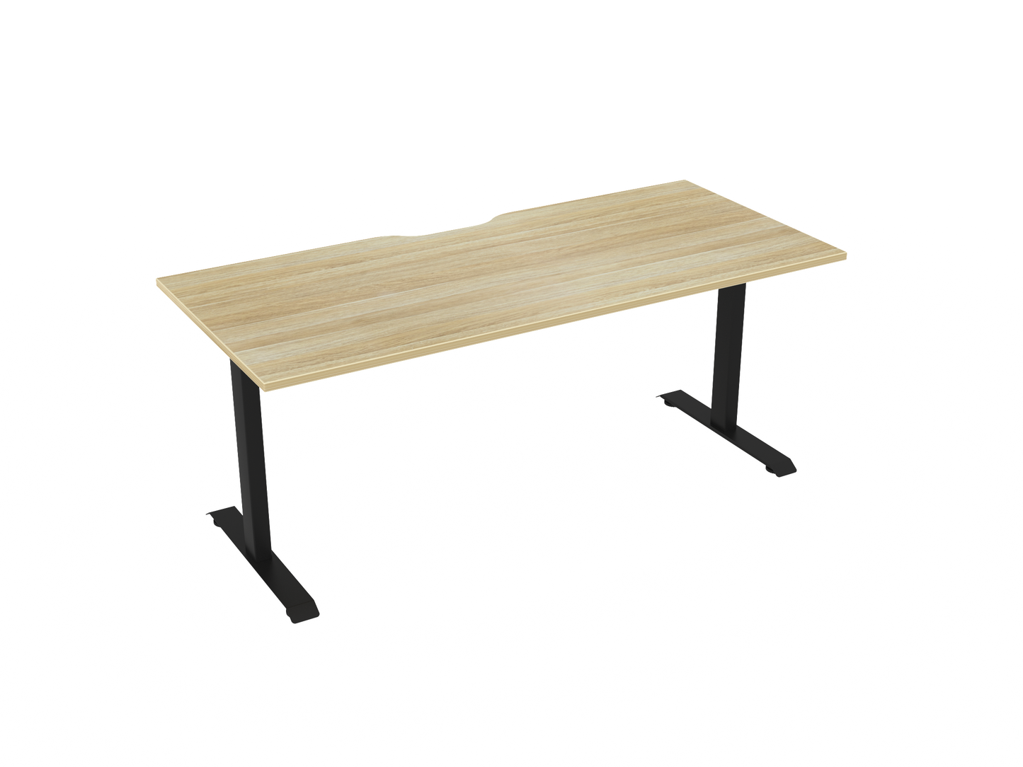 Knights Haven Fixed Desk - Scallop 1200, 1500, 1600 & 1800 Range