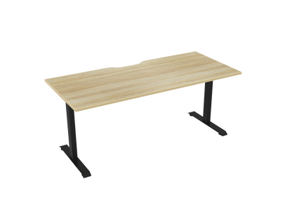 Knights Haven Fixed Desk - Scallop 1200, 1500, 1600 & 1800 Range