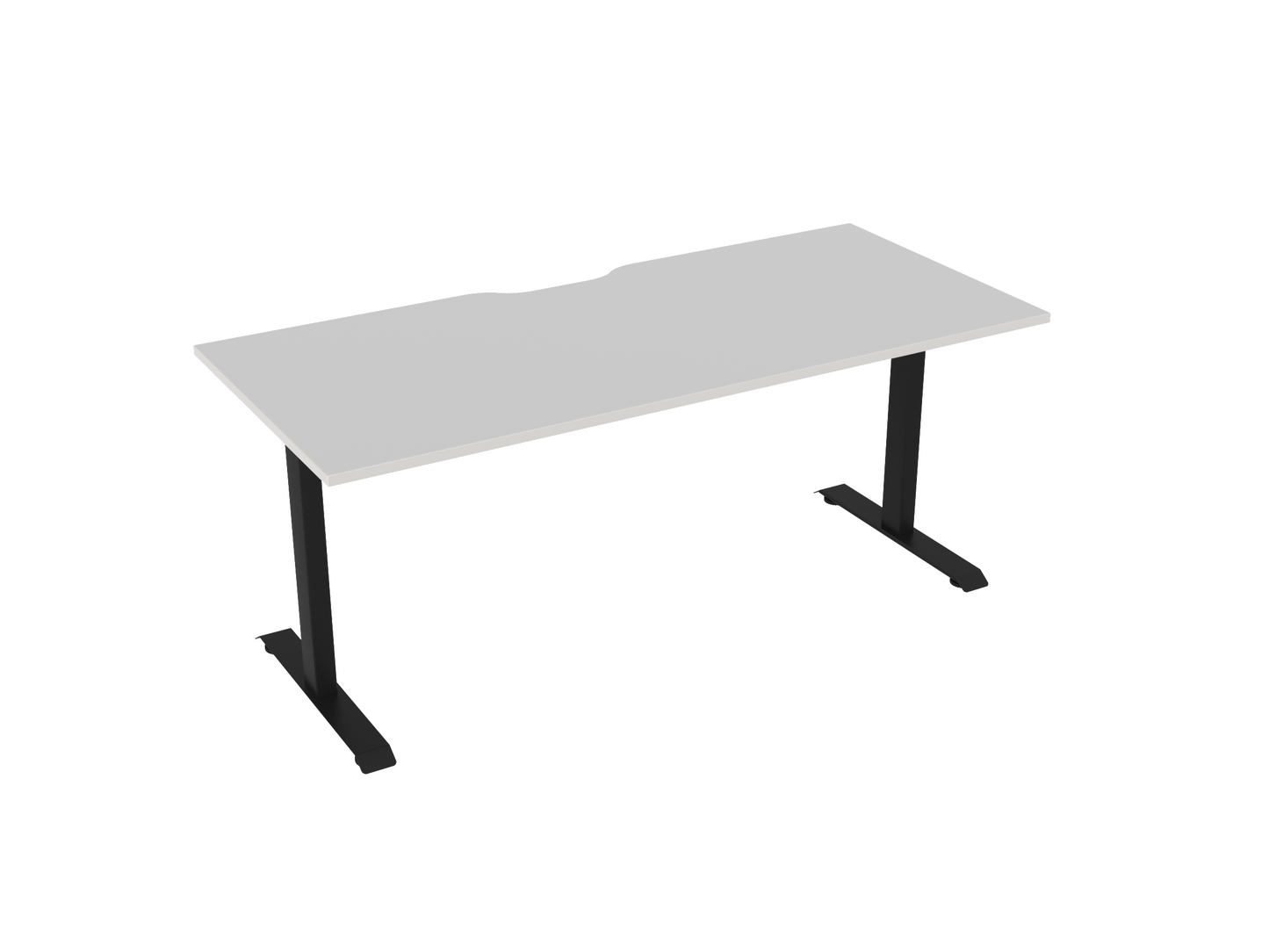 Knights Haven Fixed Desk - Scallop 1200, 1500, 1600 & 1800 Range