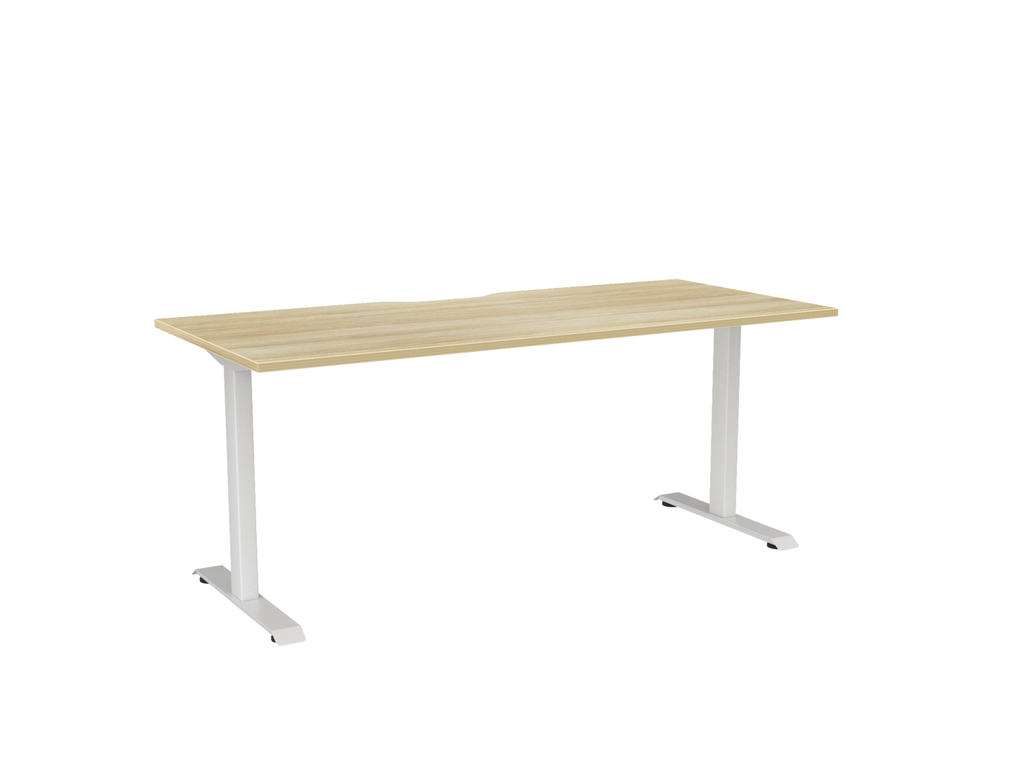 Knights Haven Fixed Desk - Scallop 1200, 1500, 1600 & 1800 Range