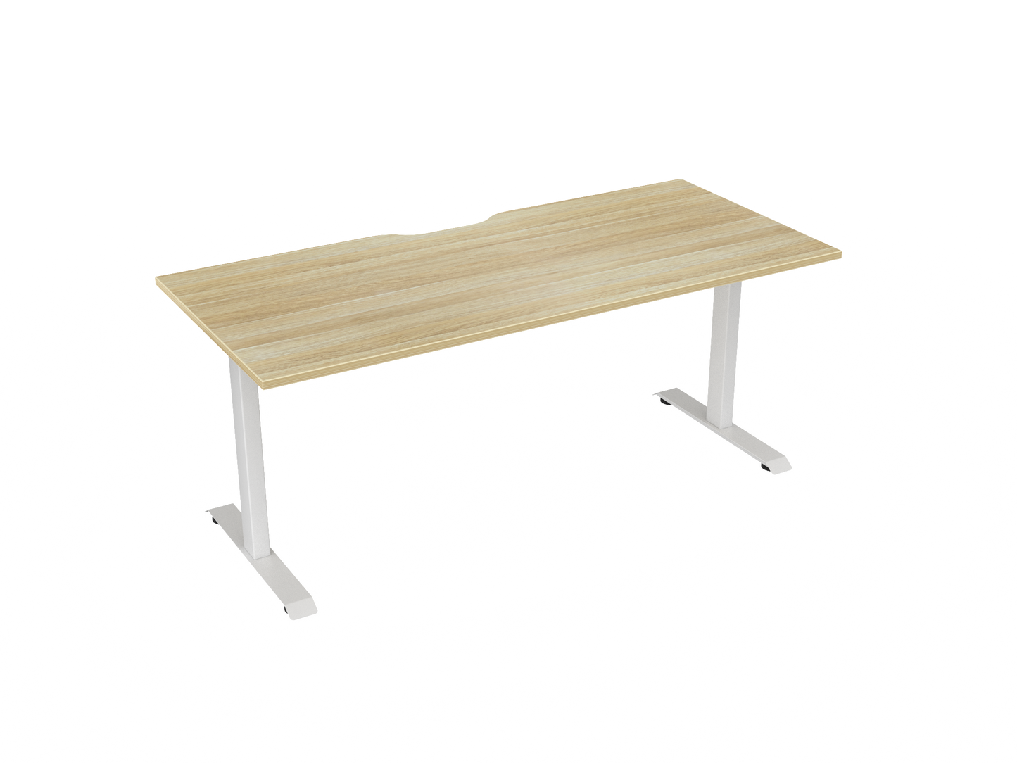 Knights Haven Fixed Desk - Scallop 1200, 1500, 1600 & 1800 Range