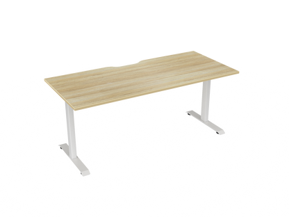 Knights Haven Fixed Desk - Scallop 1200, 1500, 1600 & 1800 Range
