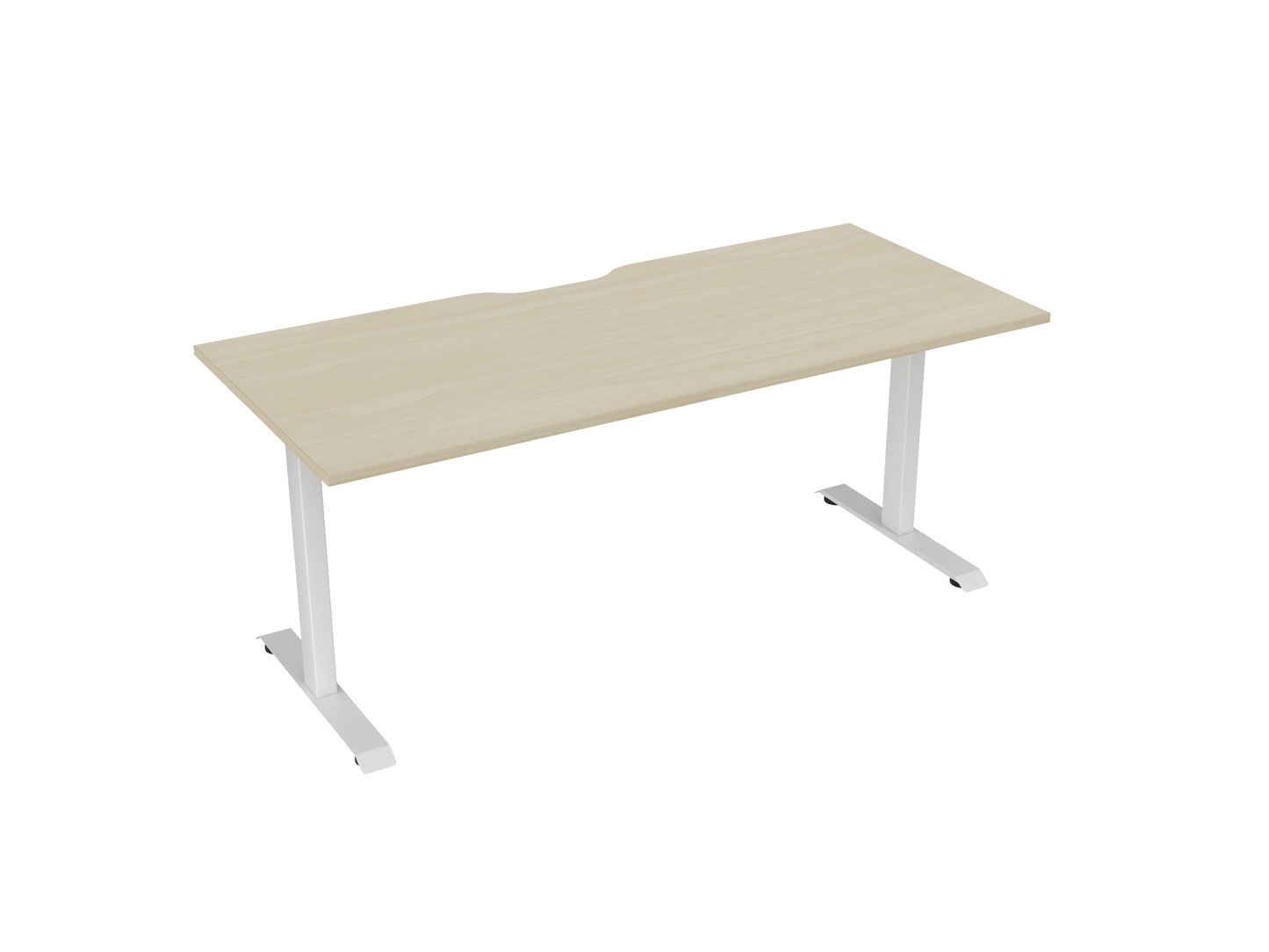Knights Haven Fixed Desk - Scallop 1200, 1500, 1600 & 1800 Range