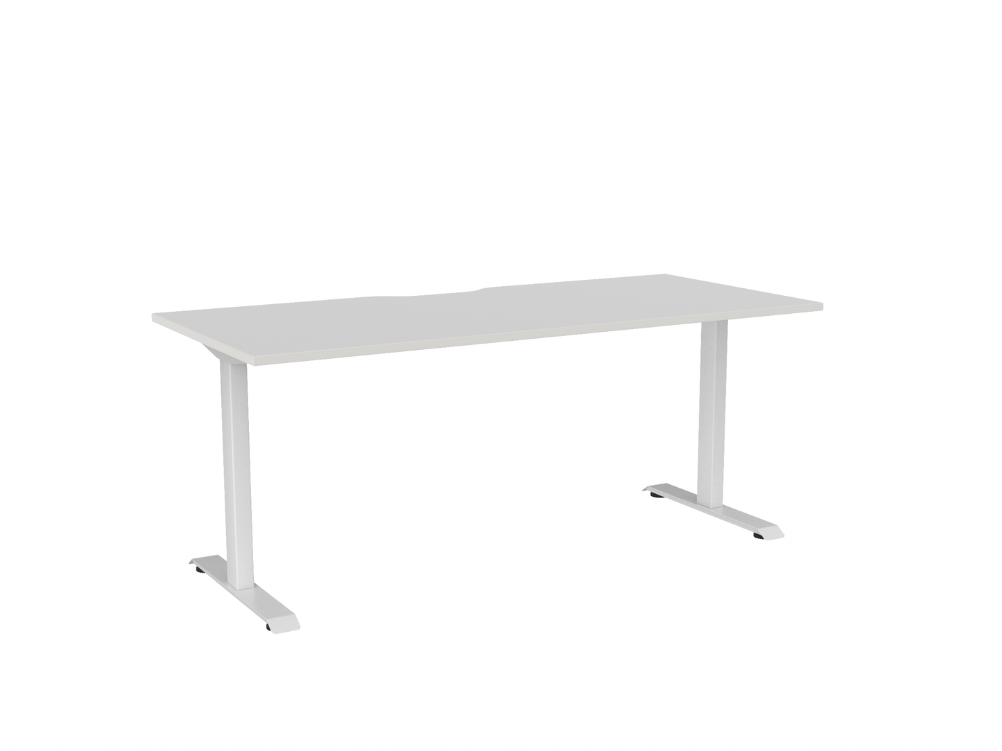 Knights Haven Fixed Desk - Scallop 1200, 1500, 1600 & 1800 Range