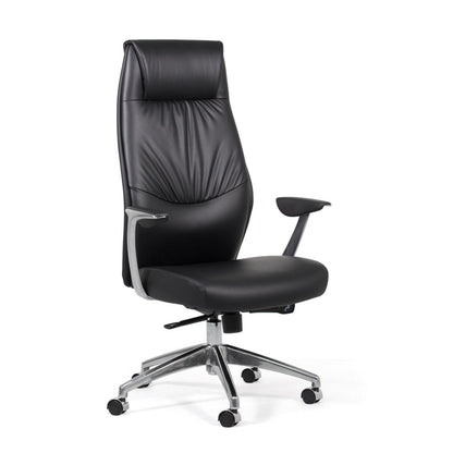 Knights Ignite Black PU Highback Executive Chair w/ Arms