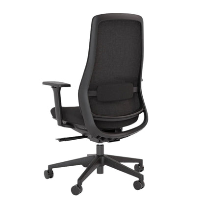 Knights Lume Black Mesh Chair
