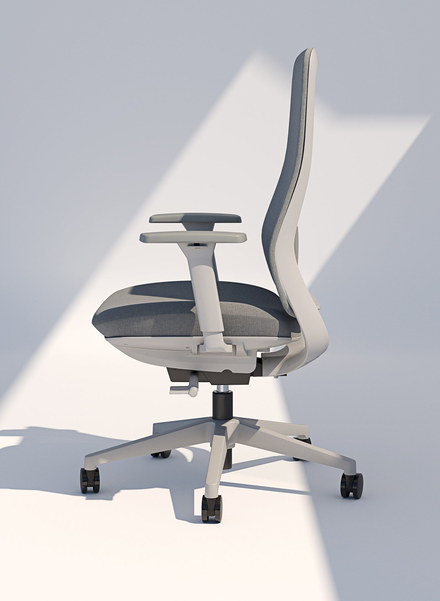 Knights Lume Black Mesh Chair