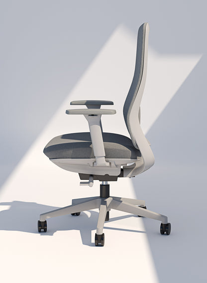 Knights Lume Black Mesh Chair