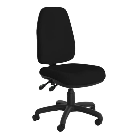 Knights Mozart 3 Plus Highback Mega Luxe Black Chair