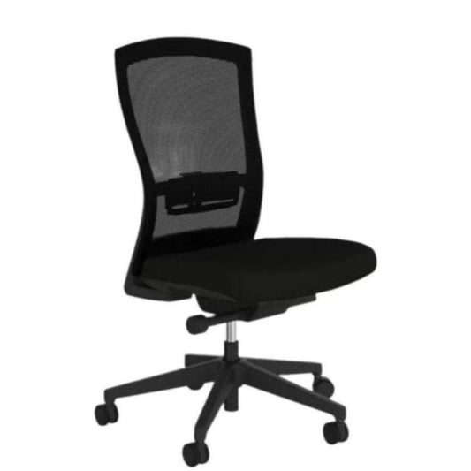 Knights Solace Mesh Chair with Seat Slide - Nylon Base