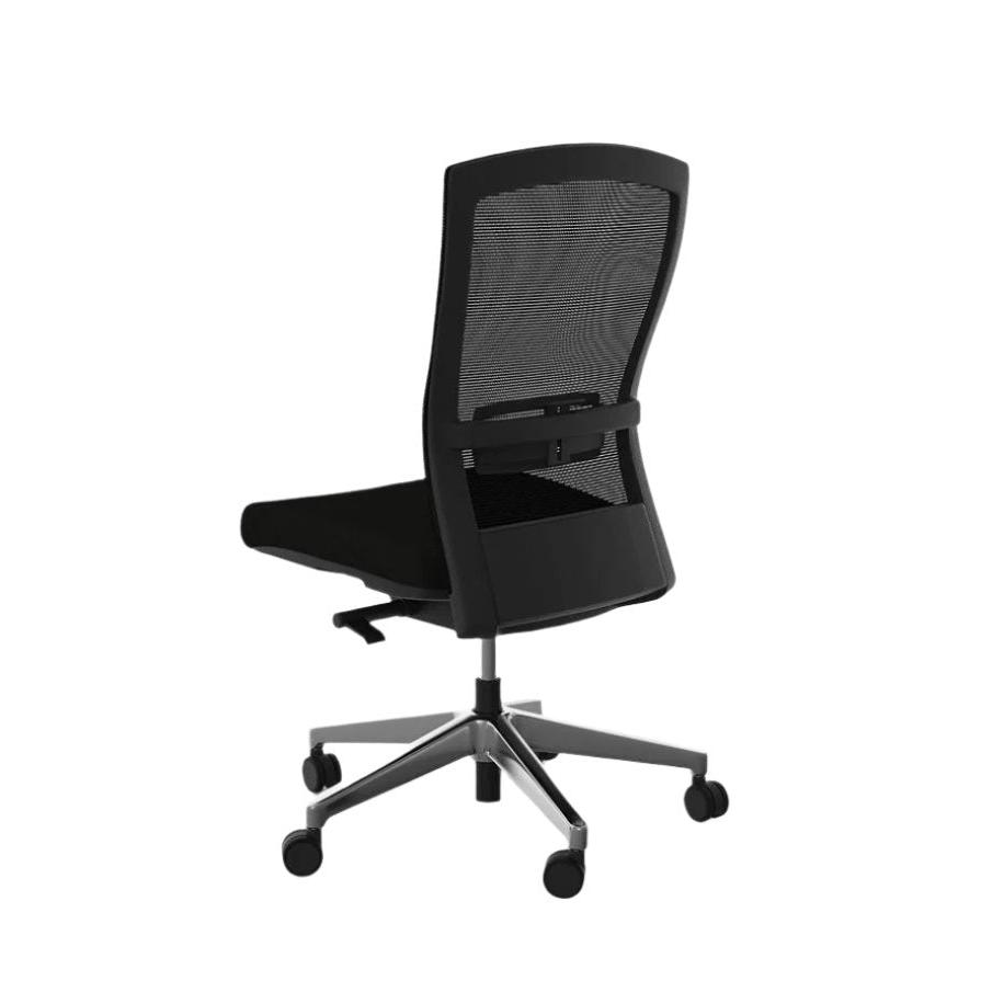 Knights Solace Mesh Chair with Seat Slide - Nylon Base